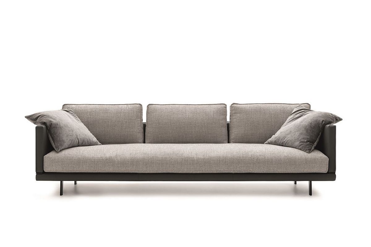 ספה יוקרתית לסלון, עיצוב מנימליסטי אלגנטי Stefano Spessotto