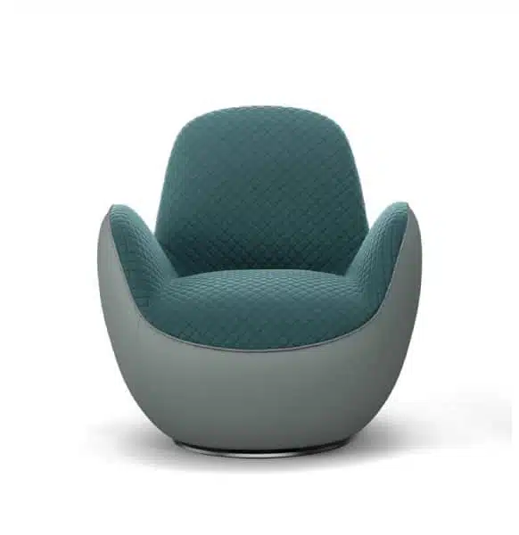 כורסא יוקרתית בעיצוב עגול מודרני ע''י Sacha Lakic, Roche Bobois