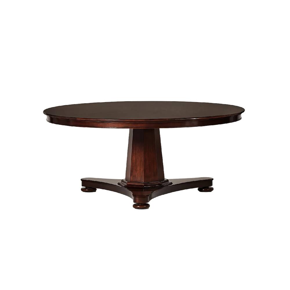 Hoffman Round Mahogany Table